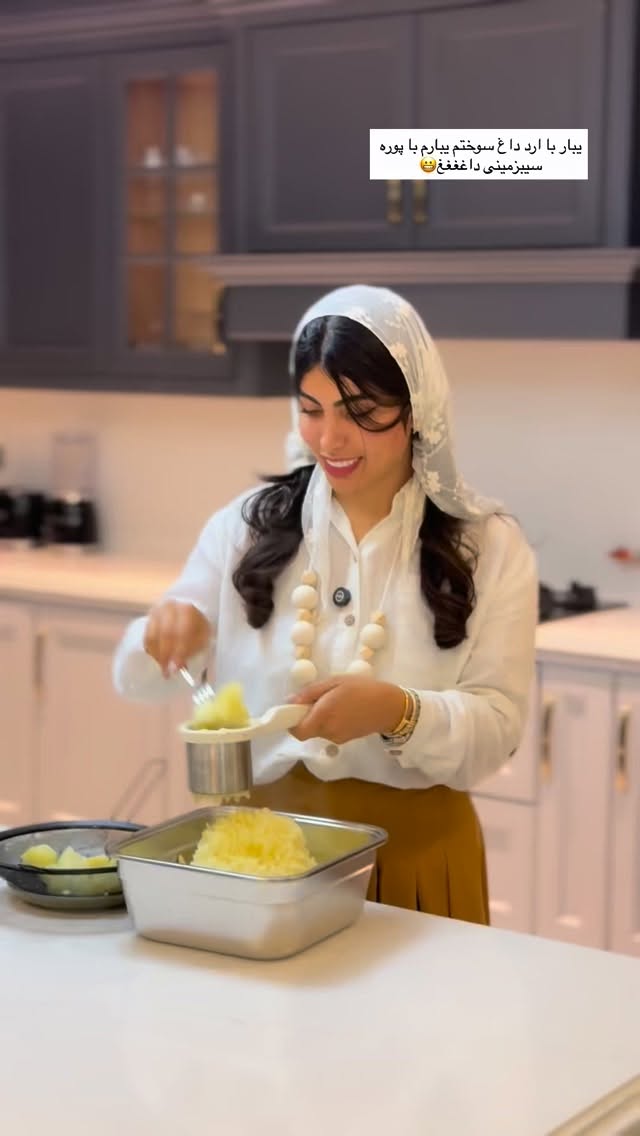  جدید ترین استوری اینستاگرام ندا (مامان فرفری)