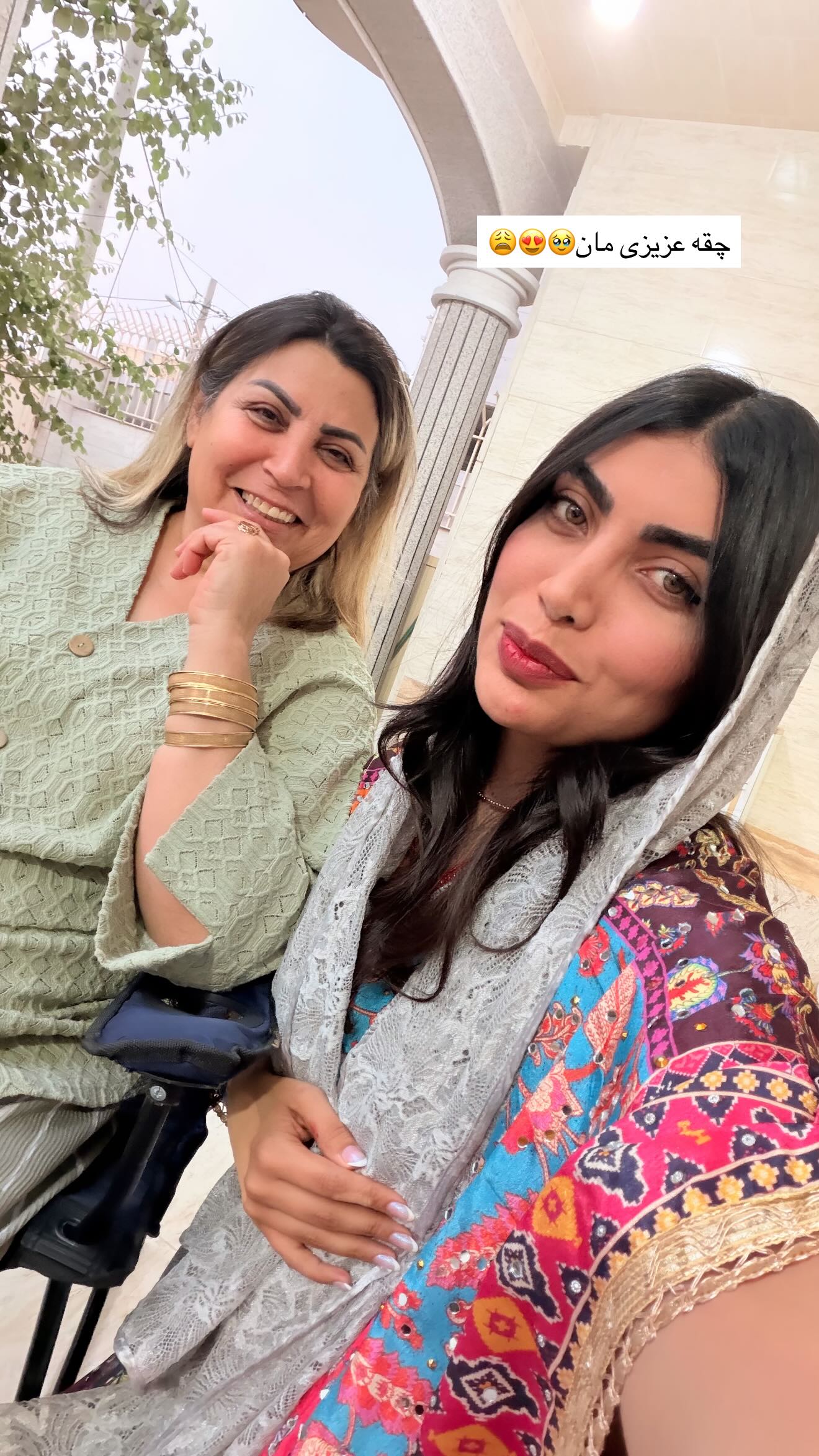  جدید ترین استوری اینستاگرام ندا (مامان فرفری)