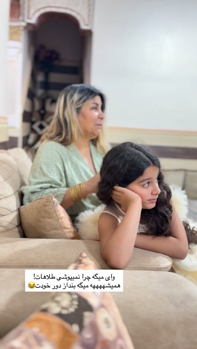  جدید ترین استوری اینستاگرام ندا (مامان فرفری)