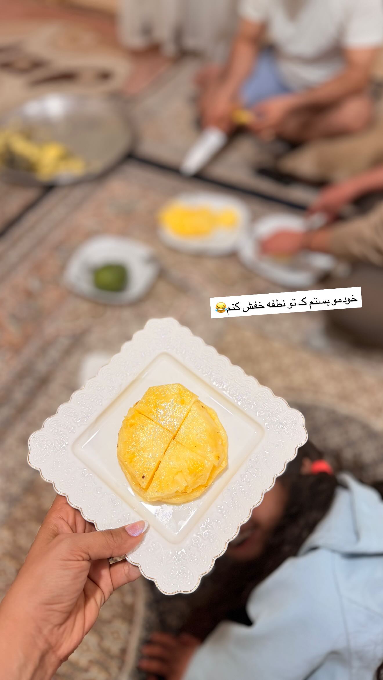  جدید ترین استوری اینستاگرام ندا (مامان فرفری)