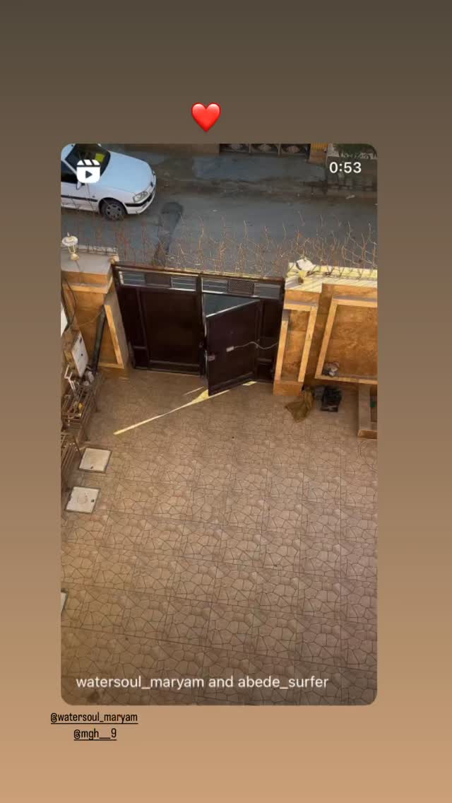  جدید ترین استوری اینستاگرام ندا قاسمی