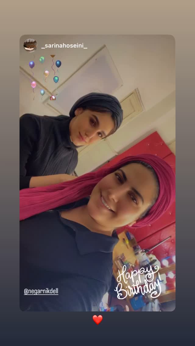  جدید ترین استوری اینستاگرام نگار نیک دل