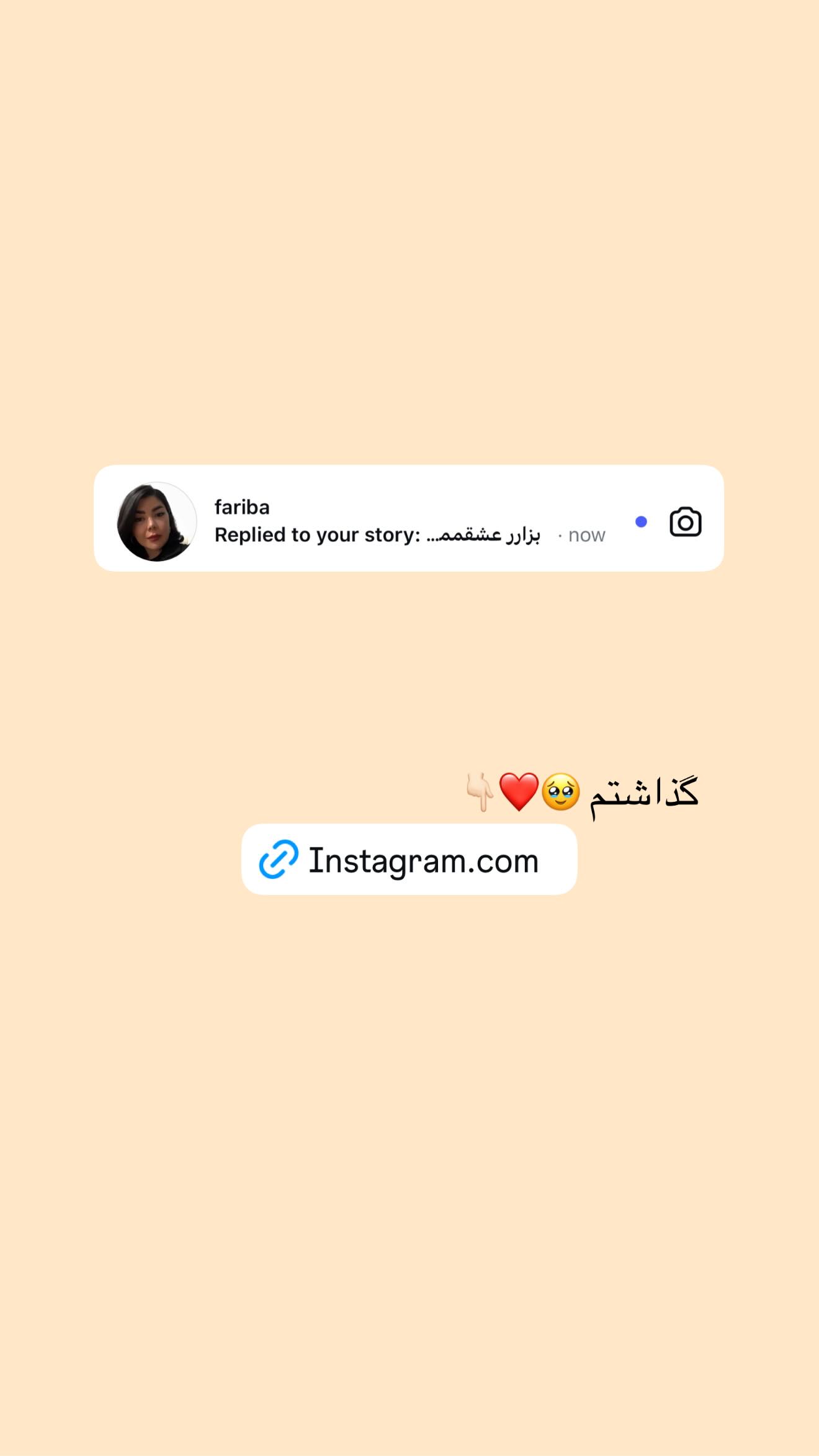  جدید ترین استوری اینستاگرام نگين عابدزاده