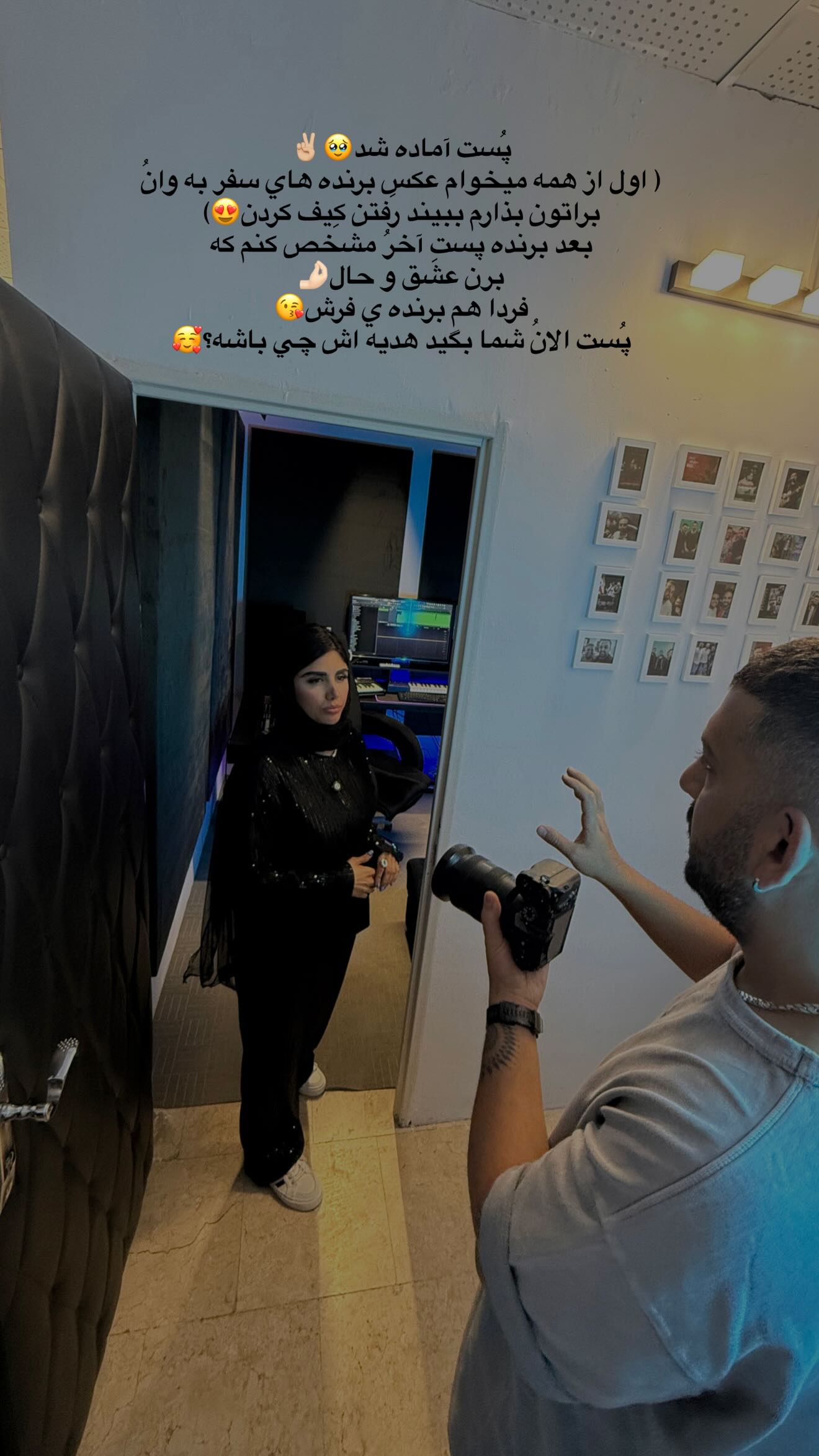 جدید ترین استوری اینستاگرام نگين عابدزاده