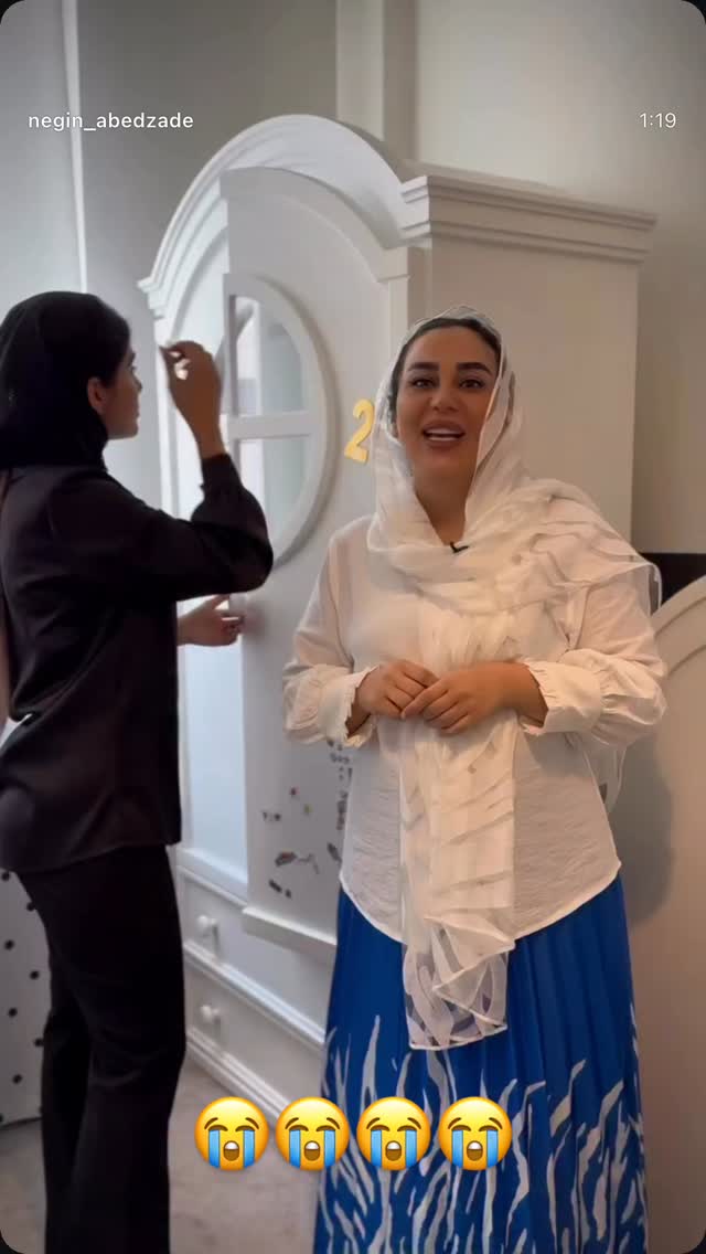  جدید ترین استوری اینستاگرام نگين عابدزاده