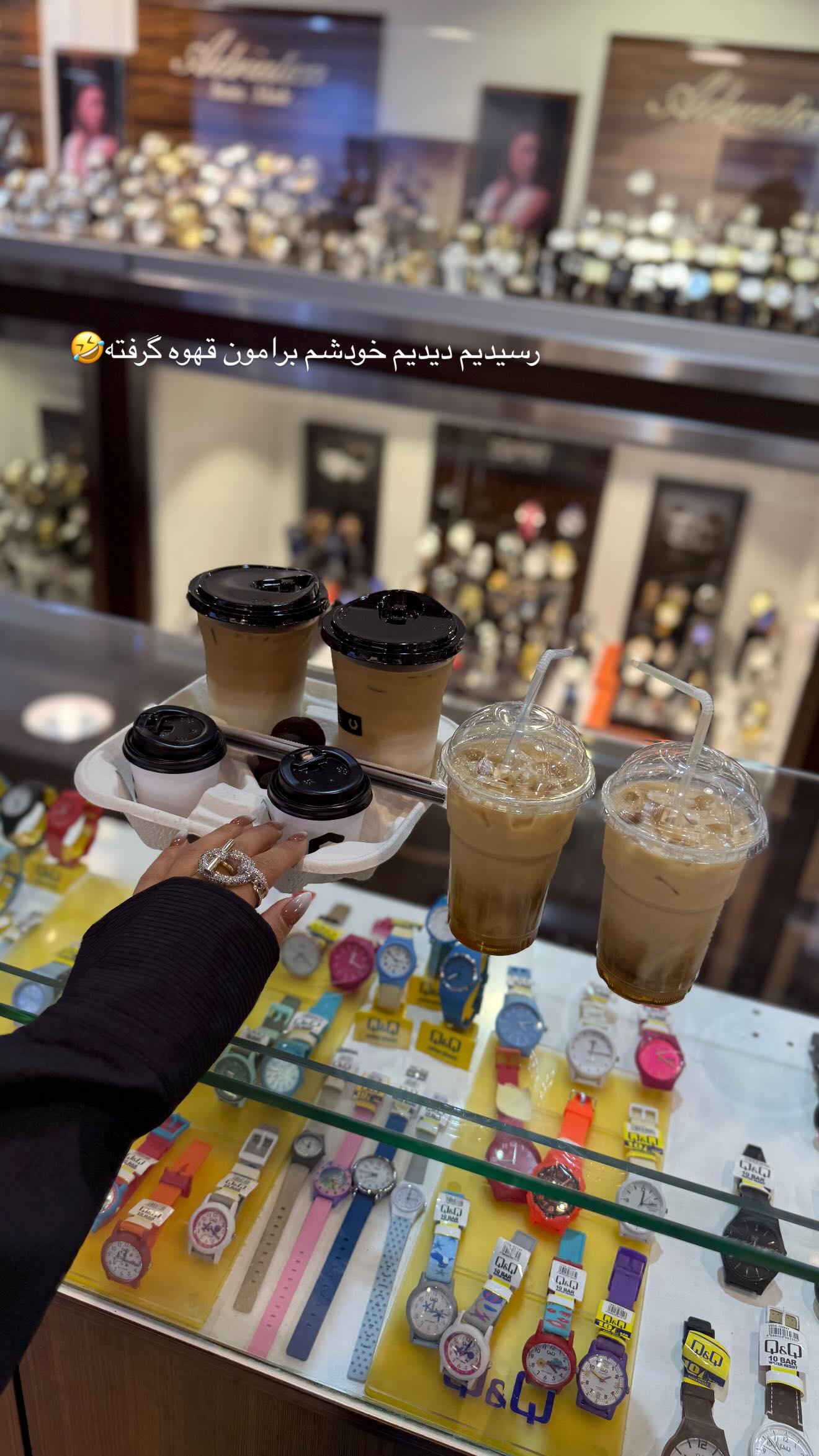  جدید ترین استوری اینستاگرام نگين عابدزاده