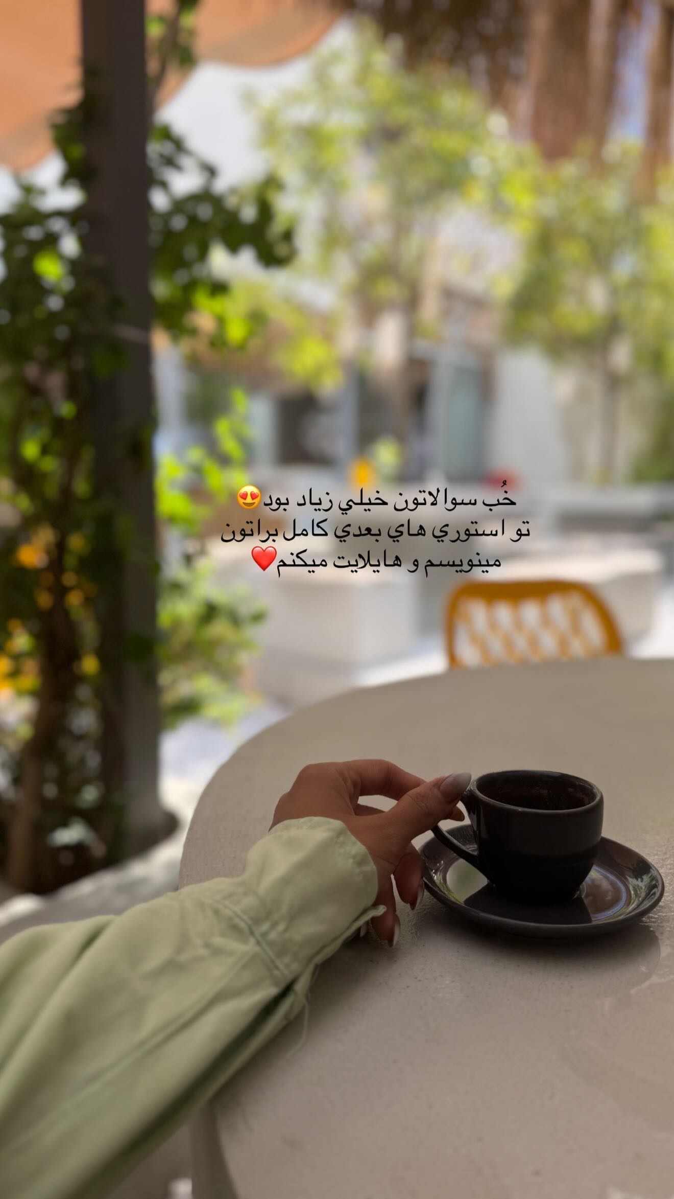  جدید ترین استوری اینستاگرام نگين عابدزاده