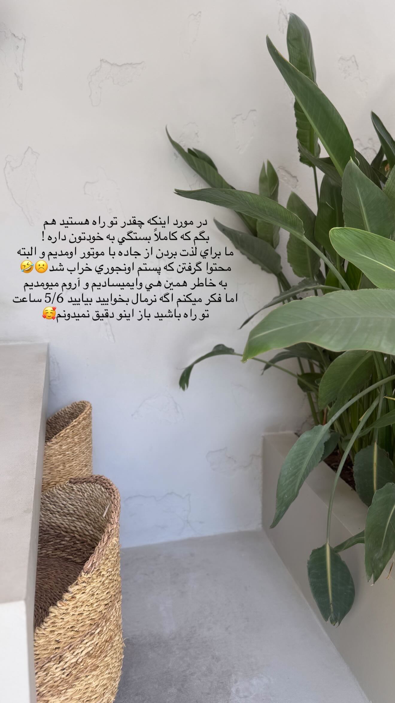  جدید ترین استوری اینستاگرام نگين عابدزاده