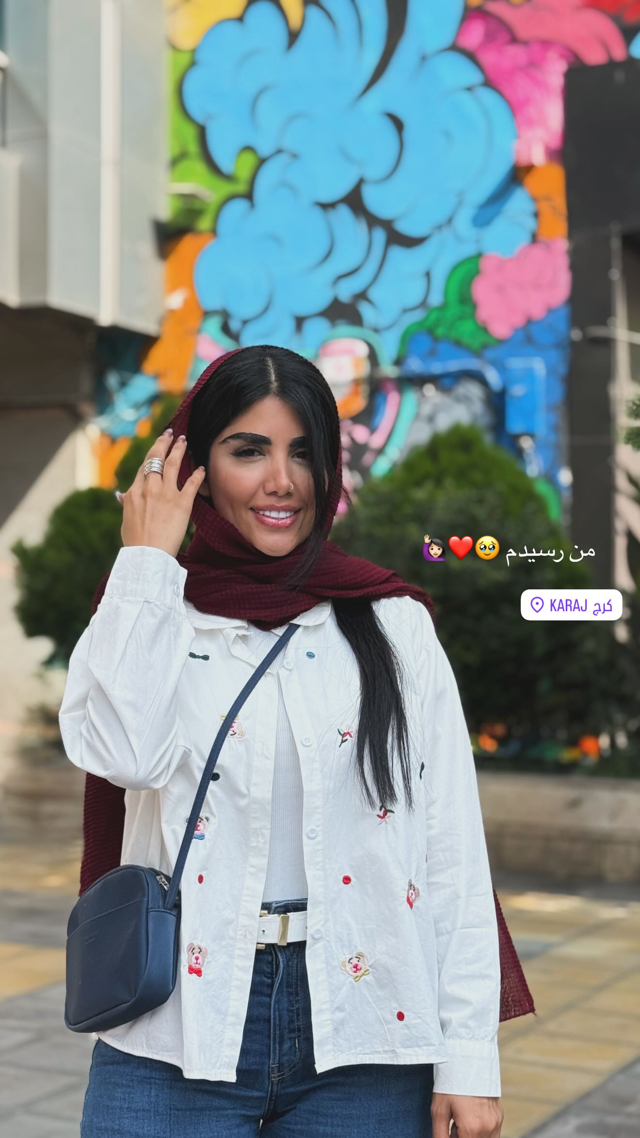  جدید ترین استوری اینستاگرام نگين عابدزاده