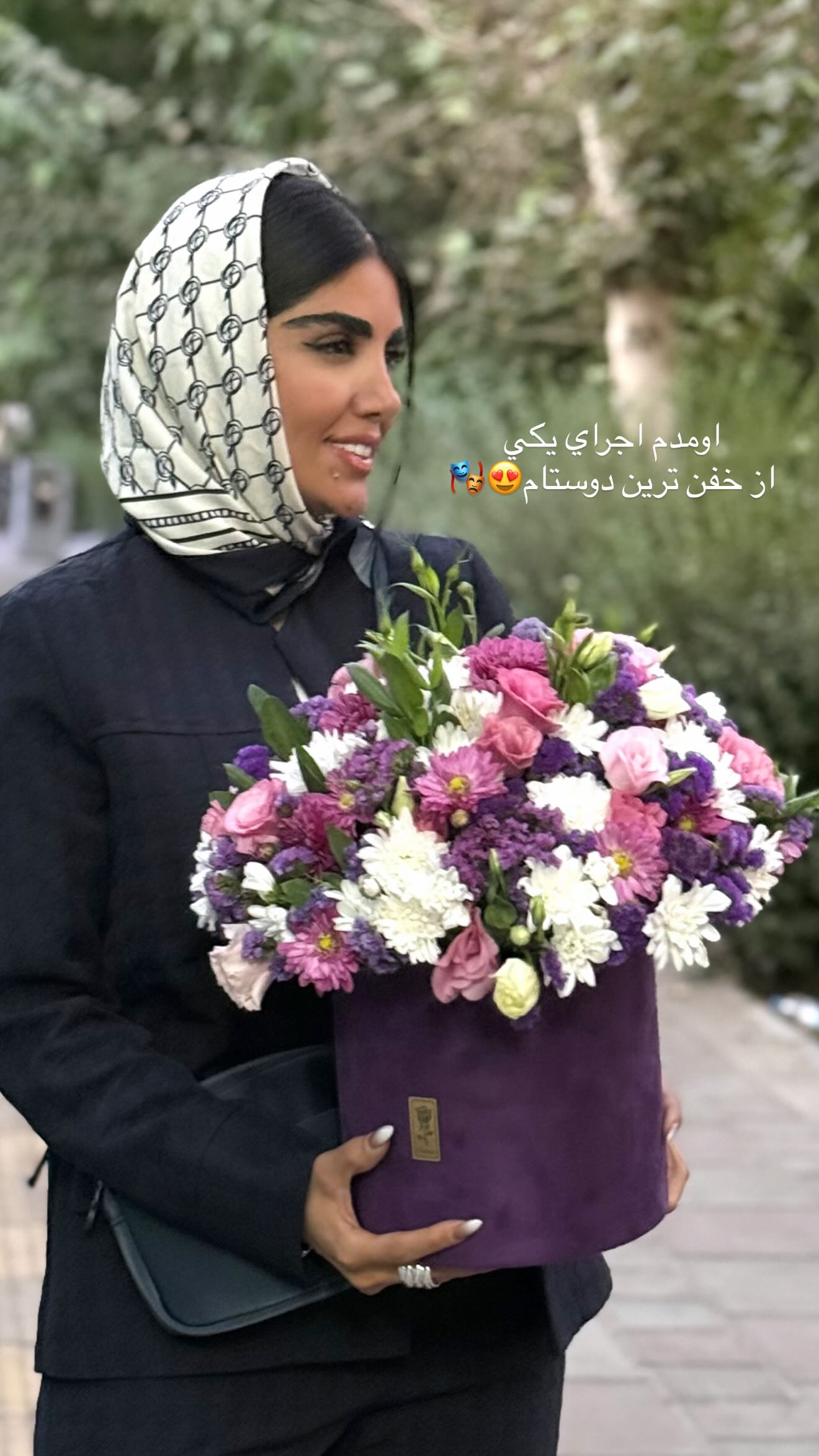  جدید ترین استوری اینستاگرام نگين عابدزاده