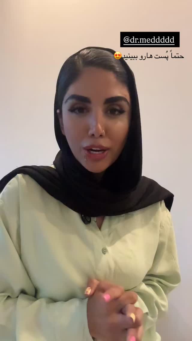  جدید ترین استوری اینستاگرام نگين عابدزاده