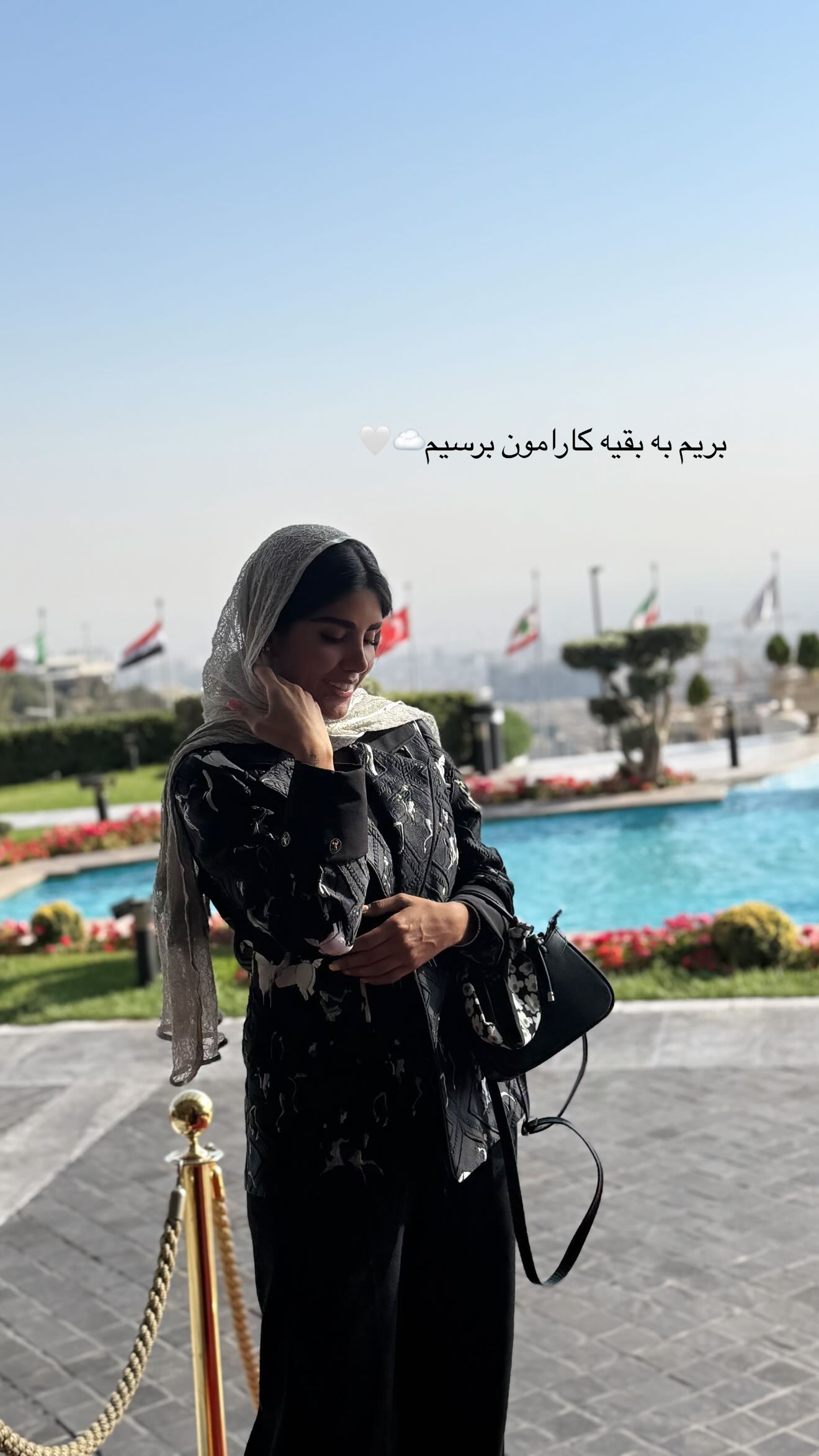  جدید ترین استوری اینستاگرام نگين عابدزاده