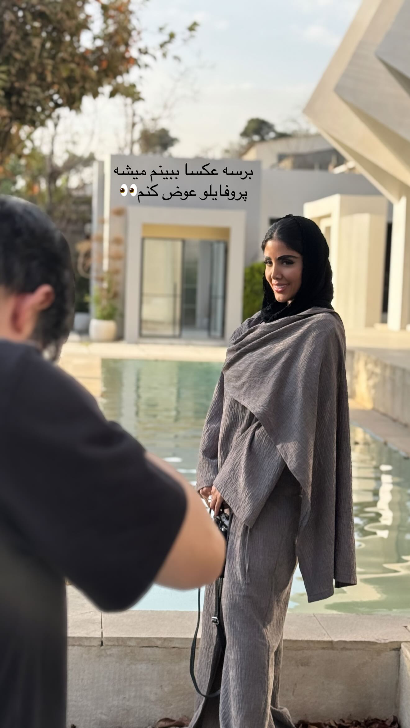  جدید ترین استوری اینستاگرام نگين عابدزاده