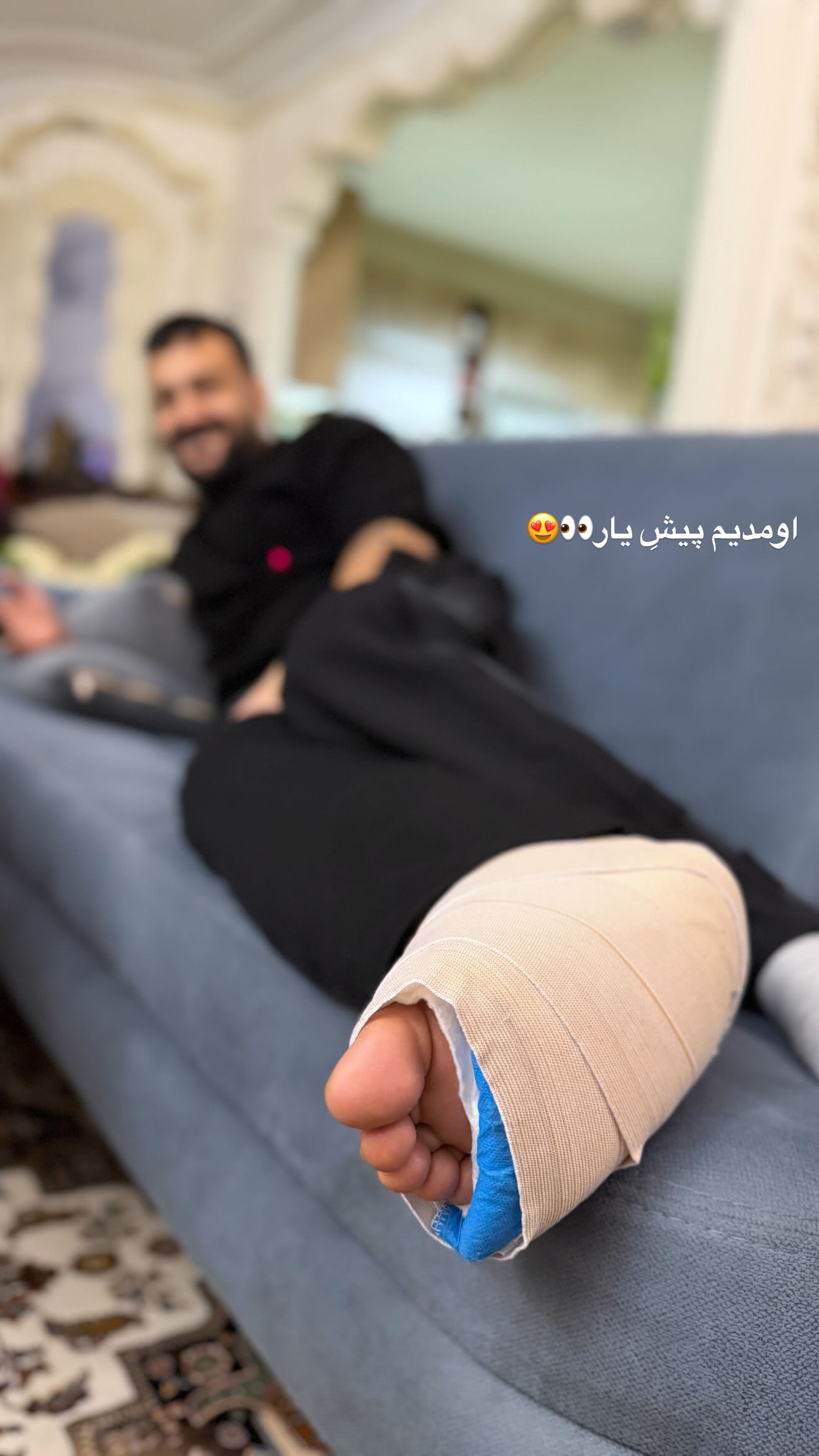  جدید ترین استوری اینستاگرام نگين عابدزاده