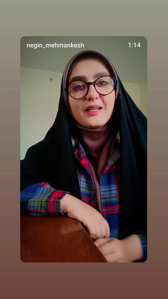  جدید ترین استوری اینستاگرام نگین مهمانکش