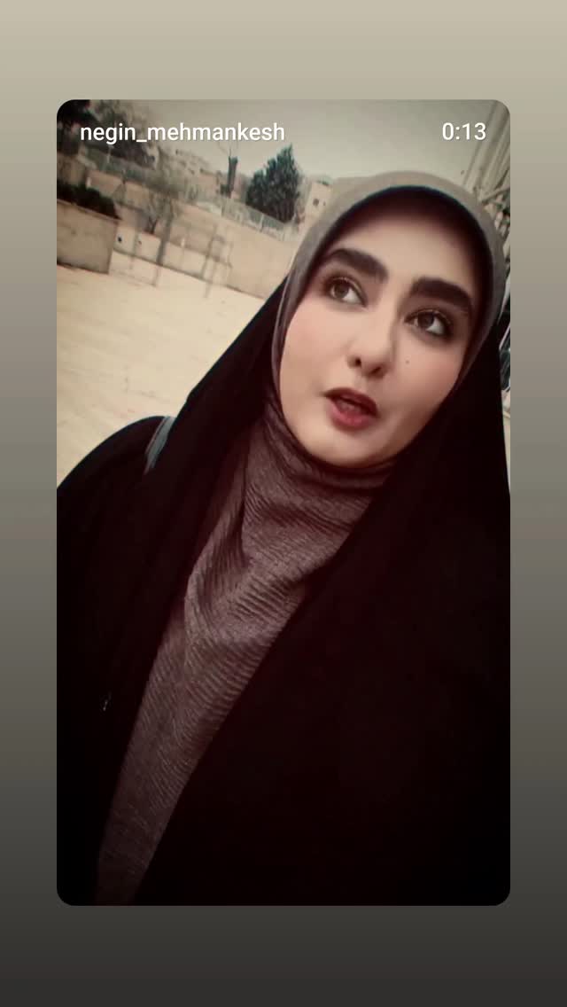  جدید ترین استوری اینستاگرام نگین مهمانکش