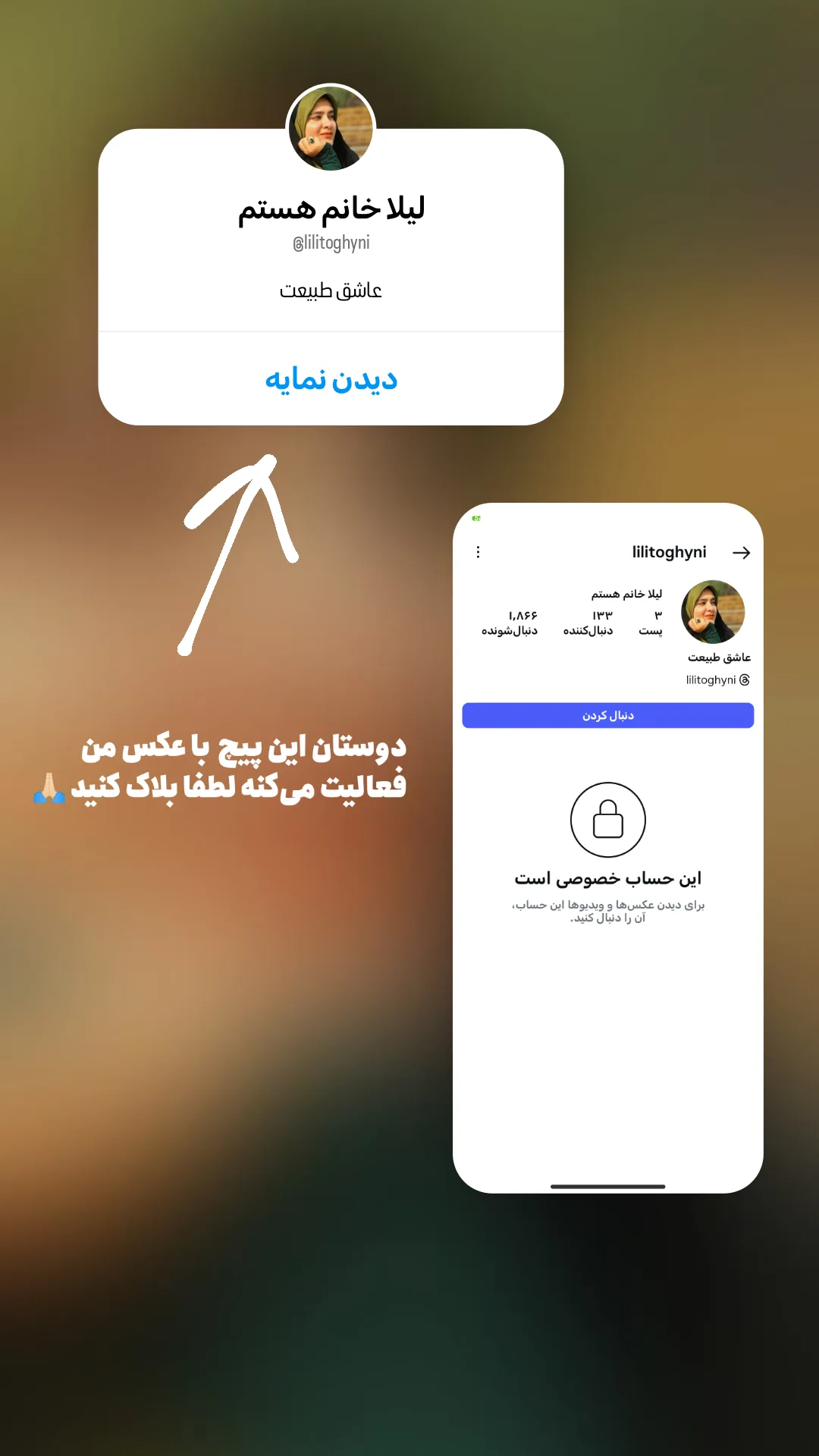  جدید ترین استوری اینستاگرام نگین مهمانکش