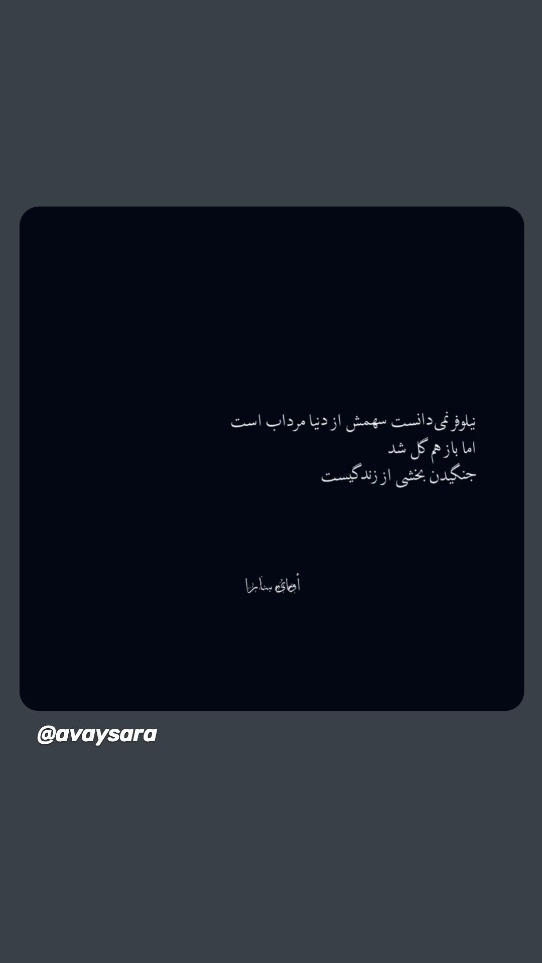  جدید ترین استوری اینستاگرام نگین مهمانکش