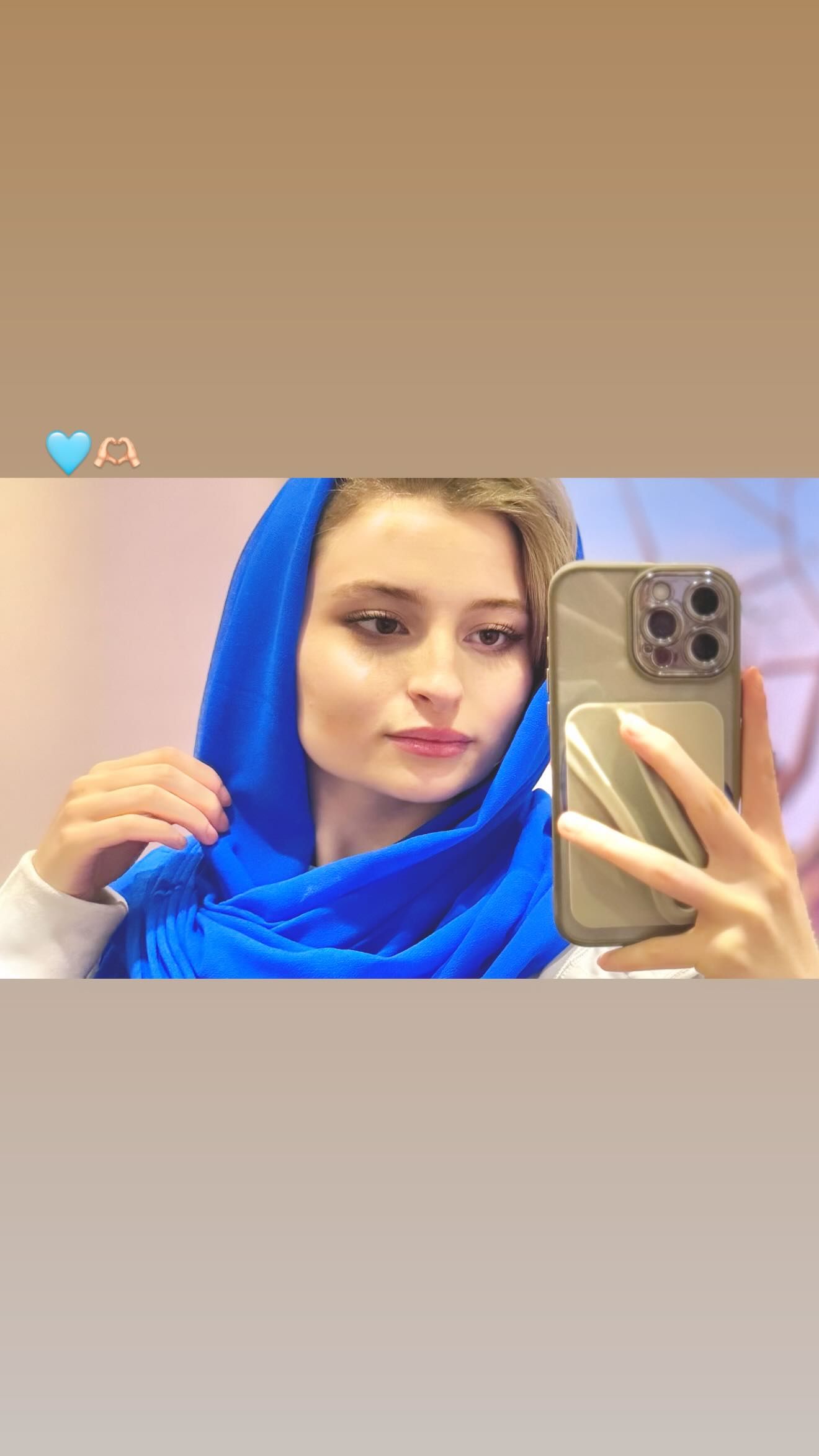  جدید ترین استوری اینستاگرام نیکا فرقانی اصل