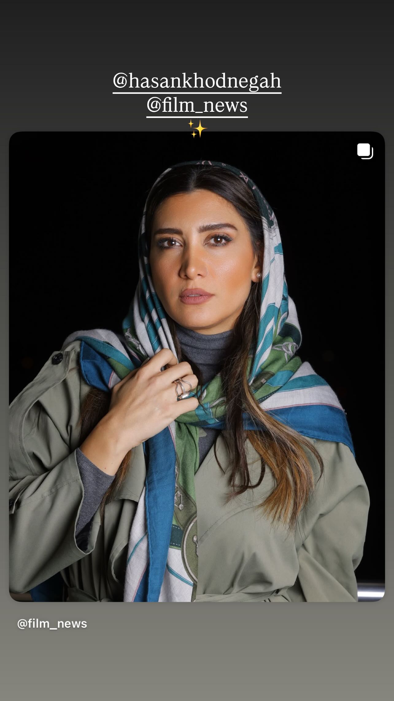  جدید ترین استوری اینستاگرام نیکی مظفری