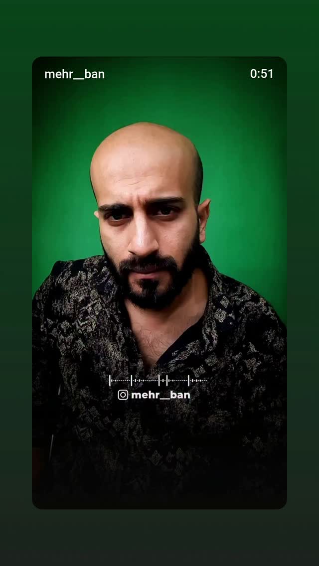  جدید ترین استوری اینستاگرام مهدی نیکخواه