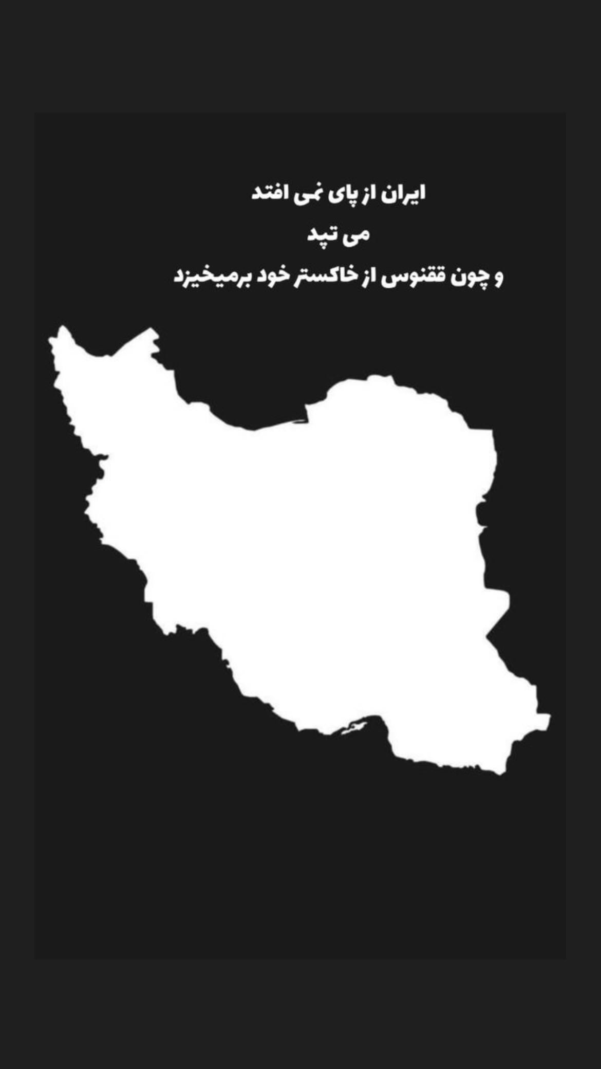 جدید ترین استوری اینستاگرام نیلوفر شهیدی