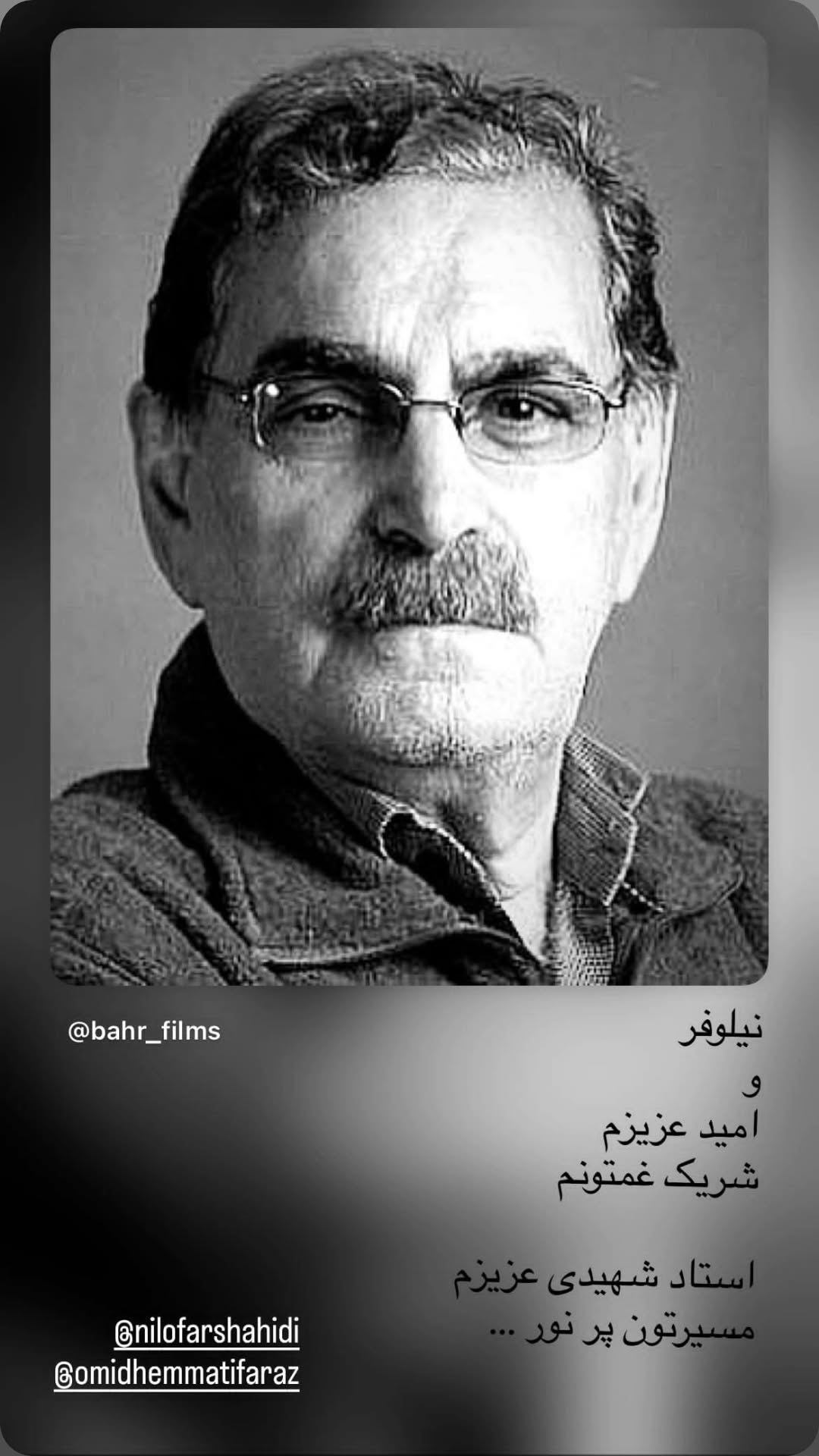  جدید ترین استوری اینستاگرام نیلوفر شهیدی