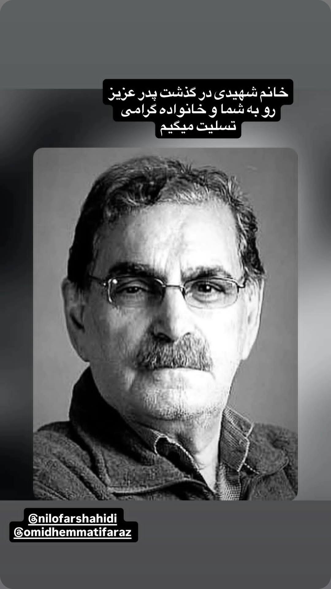  جدید ترین استوری اینستاگرام نیلوفر شهیدی