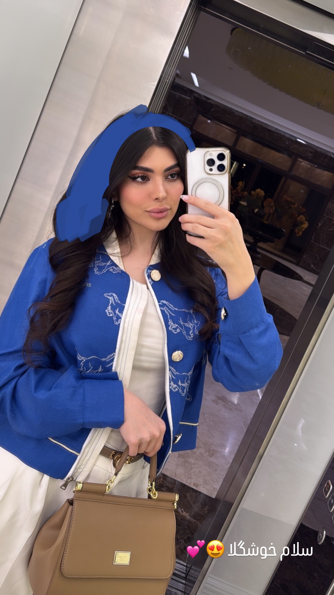  جدید ترین استوری اینستاگرام نیلوفر بهبودی