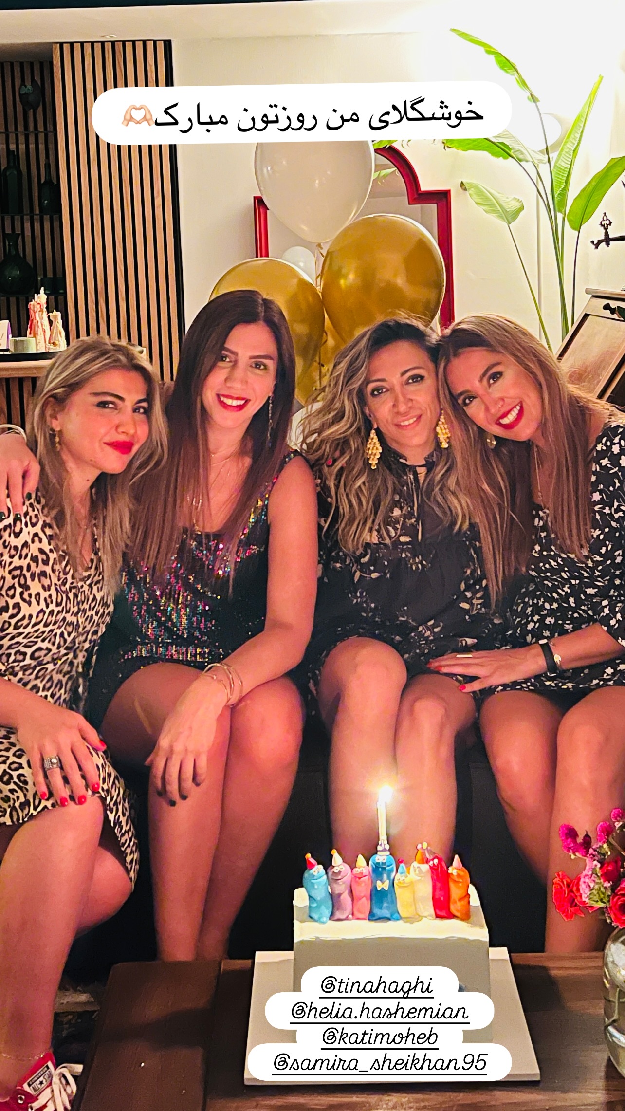  جدید ترین استوری اینستاگرام نیلوفر اردلان