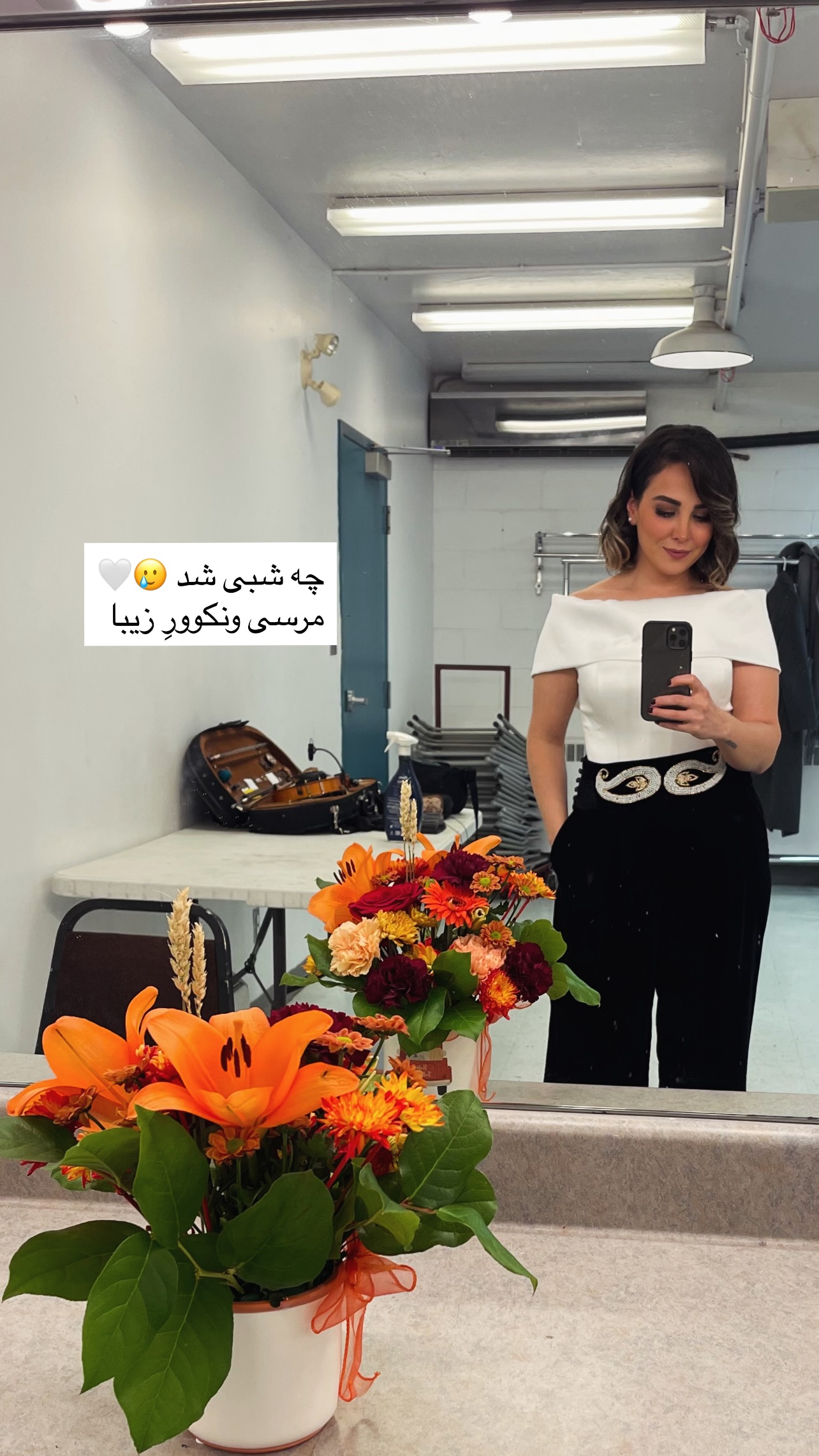  جدید ترین استوری اینستاگرام نیلوفر محبی