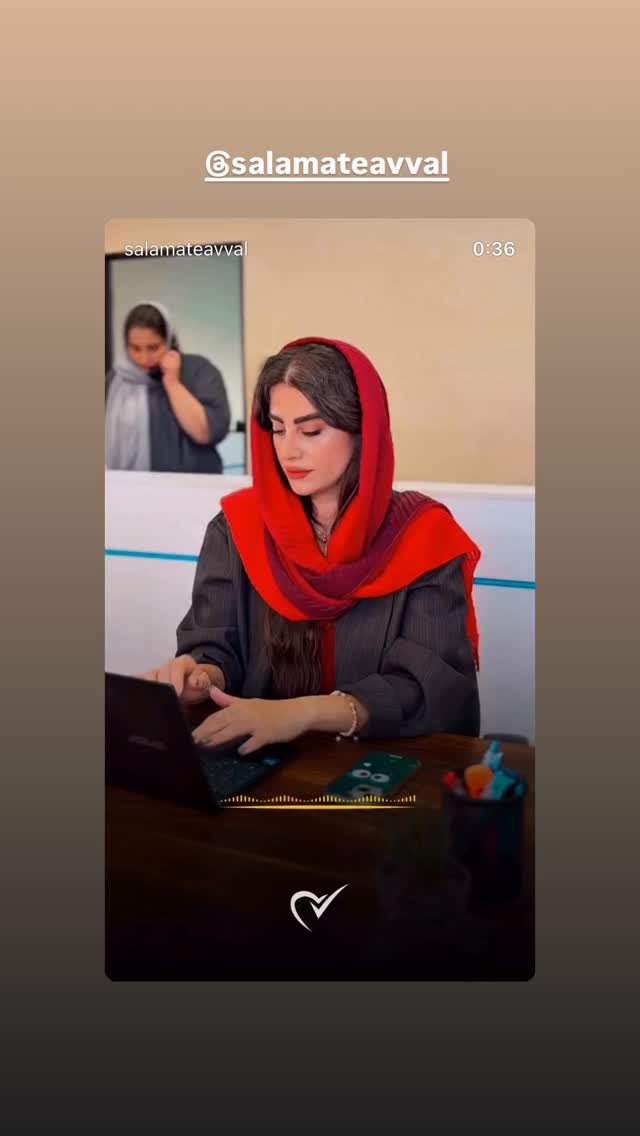  جدید ترین استوری اینستاگرام نیلوفر دهقان
