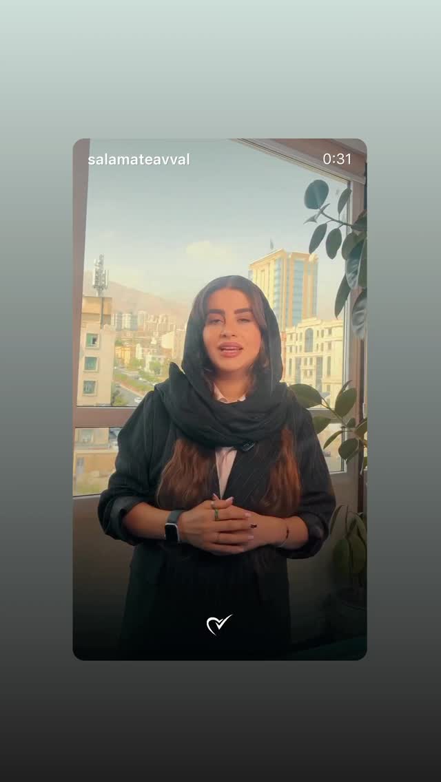  جدید ترین استوری اینستاگرام نیلوفر دهقان