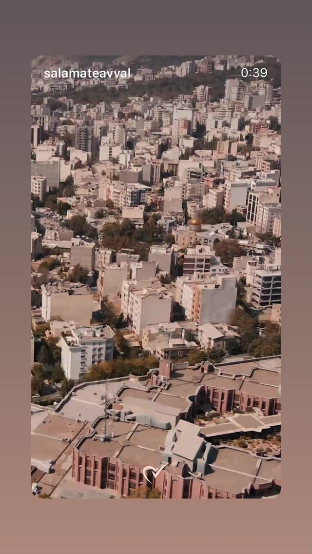  جدید ترین استوری اینستاگرام نیلوفر دهقان