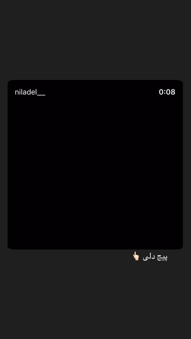  جدید ترین استوری اینستاگرام نیلوفر امینی فر