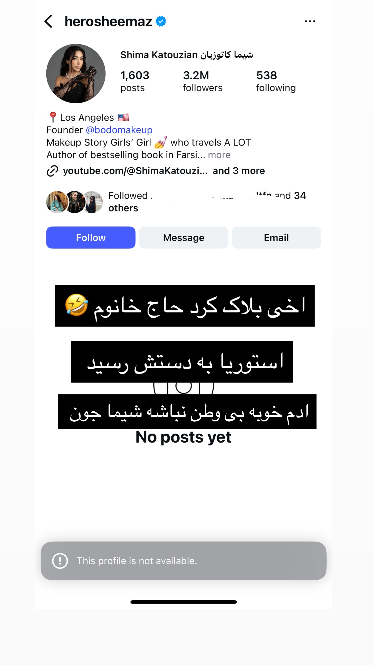  جدید ترین استوری اینستاگرام نیلپر میرزایی