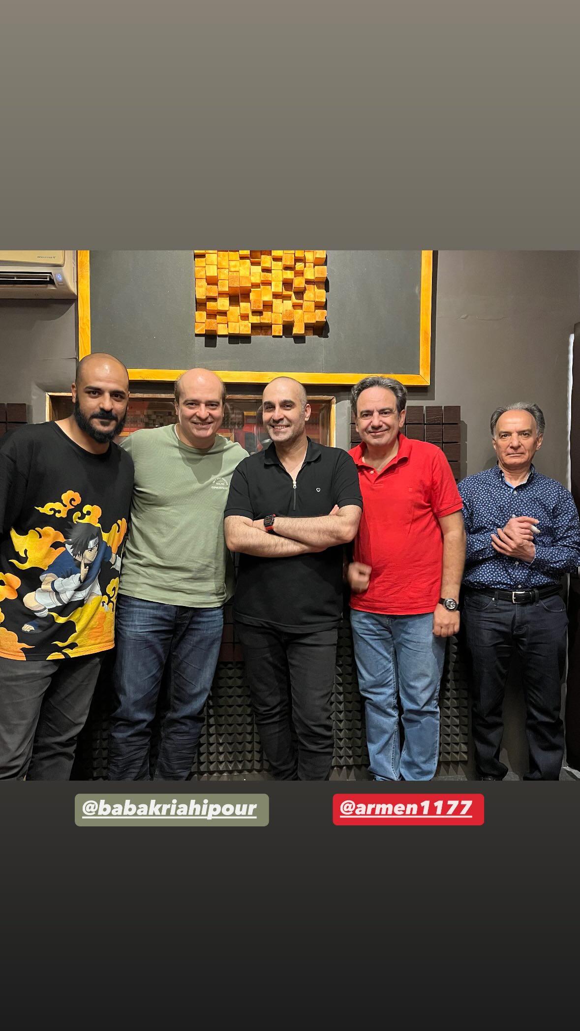  جدید ترین استوری اینستاگرام نیما رئیسی