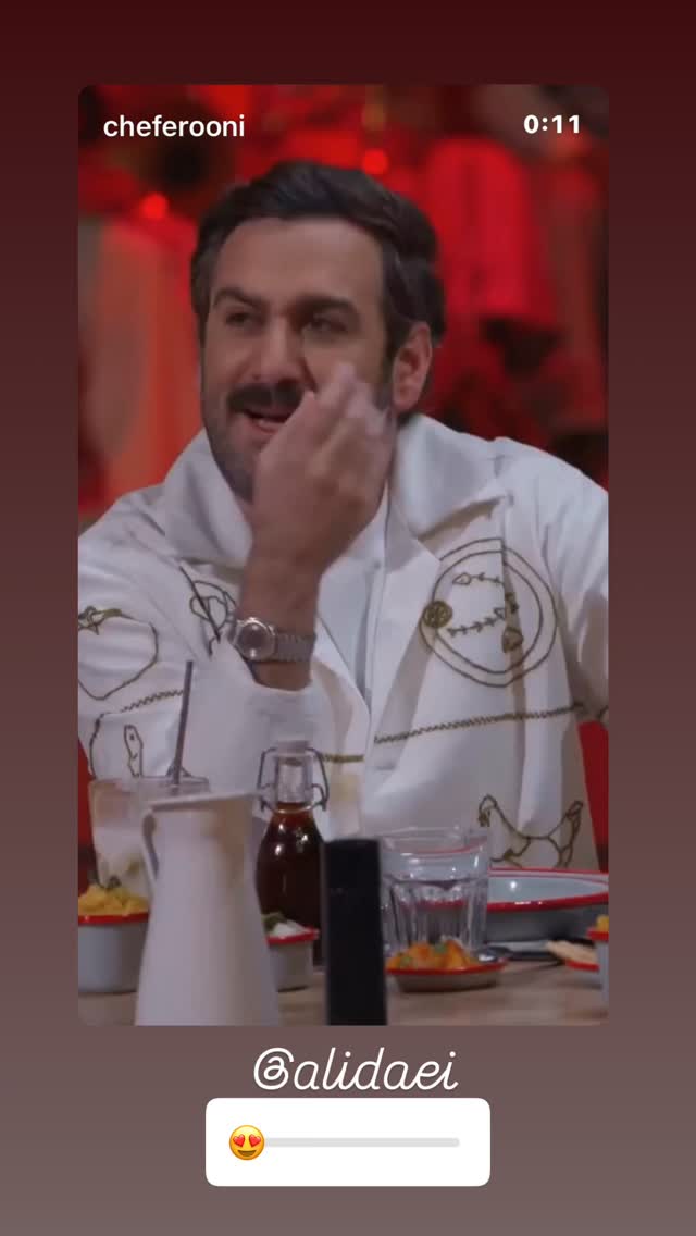  جدید ترین استوری اینستاگرام نیما شعبان نژاد