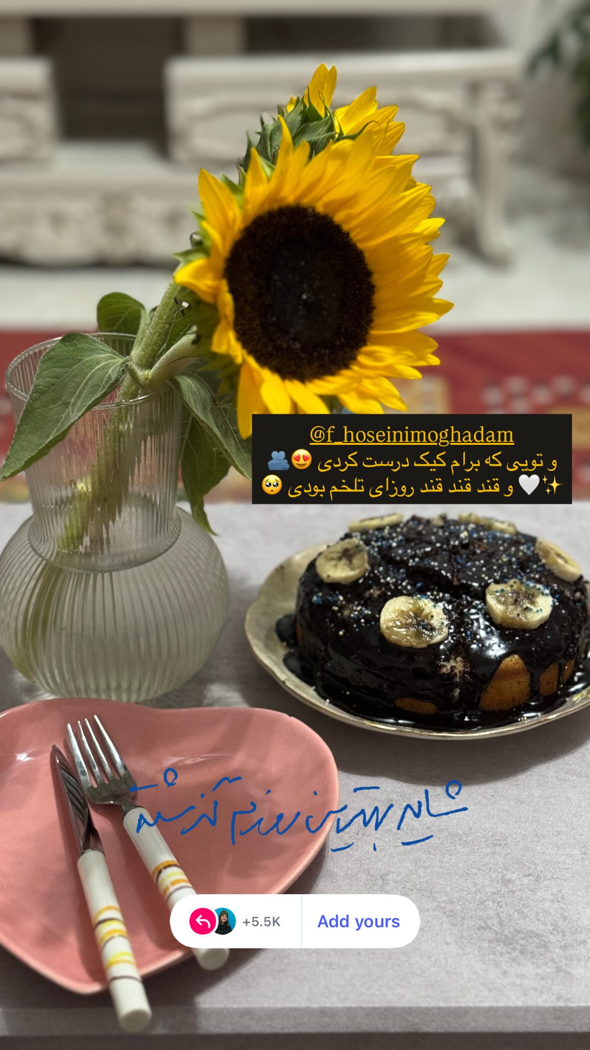  جدید ترین استوری اینستاگرام نیوشا امیری