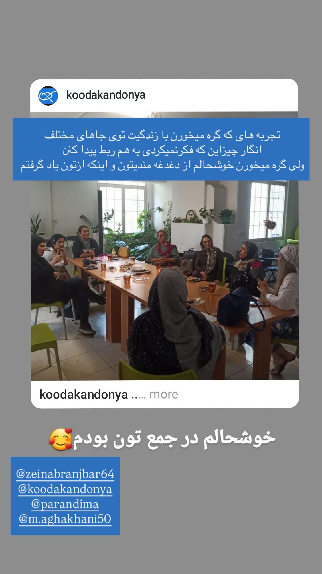  جدید ترین استوری اینستاگرام نیوشا امیری