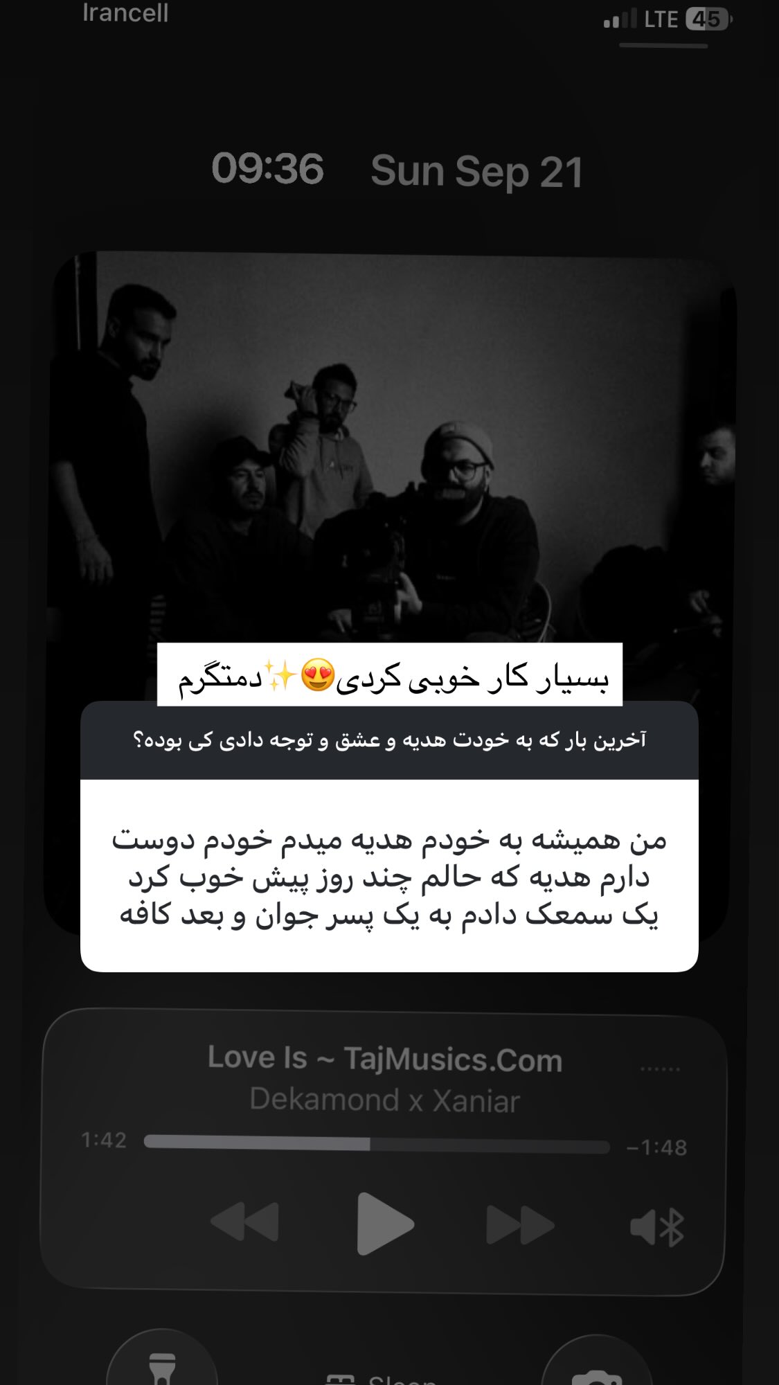  جدید ترین استوری اینستاگرام نیوشا امیری