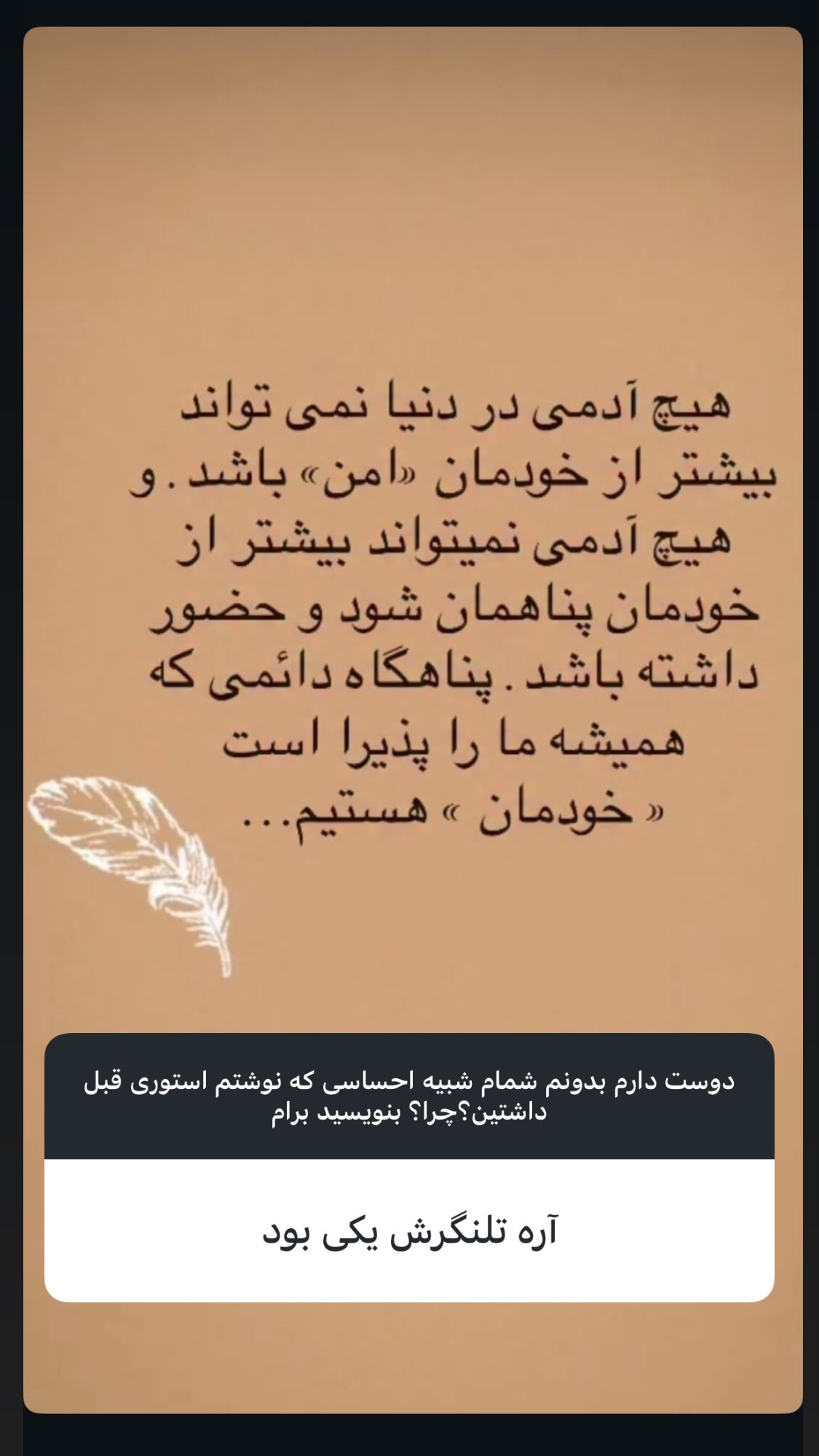  جدید ترین استوری اینستاگرام نیوشا امیری