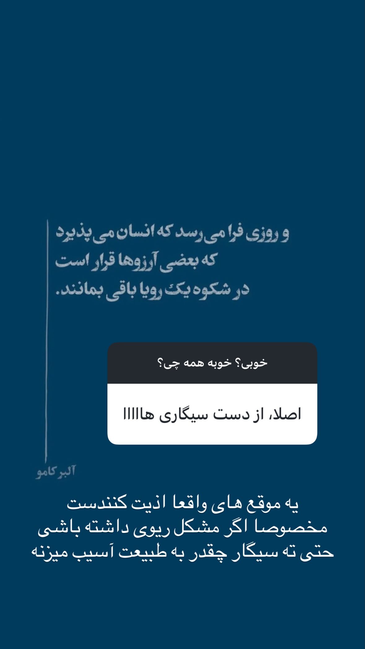  جدید ترین استوری اینستاگرام نیوشا امیری