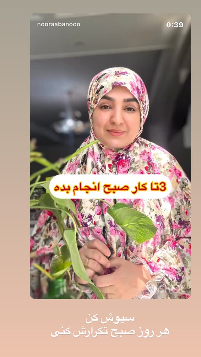  جدید ترین استوری اینستاگرام نورا بانو