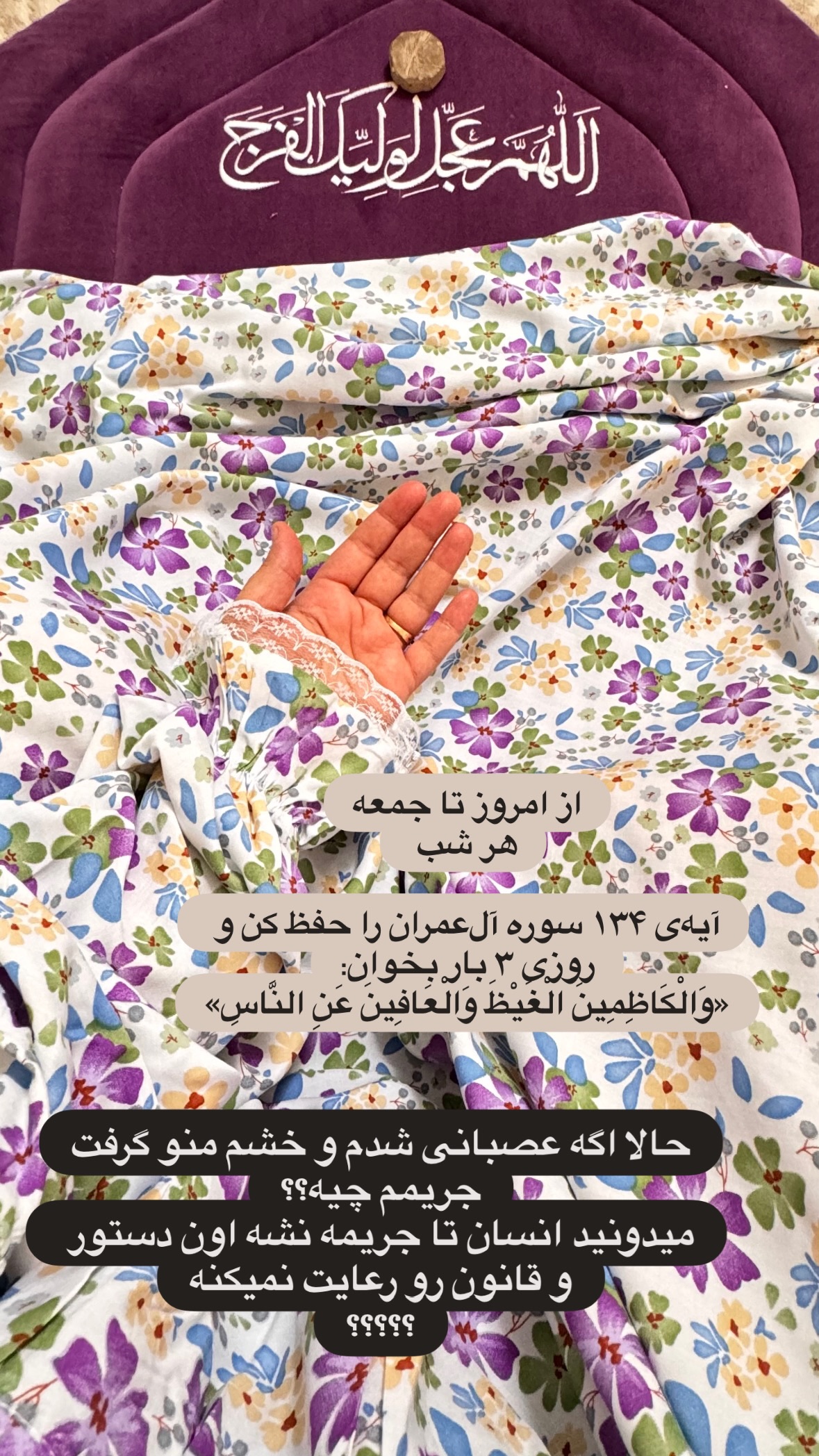  جدید ترین استوری اینستاگرام نورا بانو
