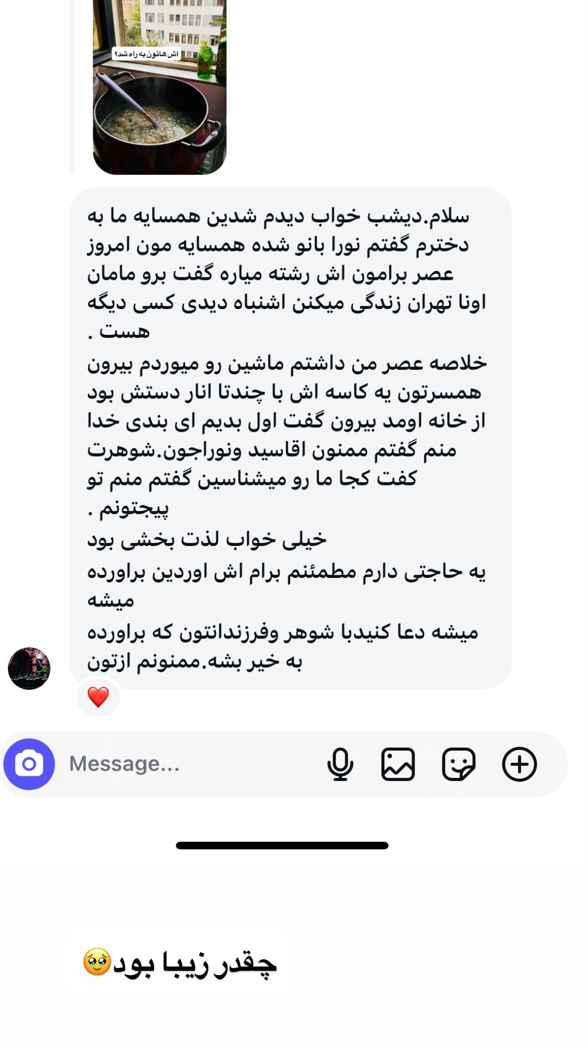  جدید ترین استوری اینستاگرام نورا بانو