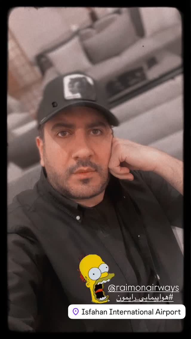  جدید ترین استوری اینستاگرام امید حاجیلی
