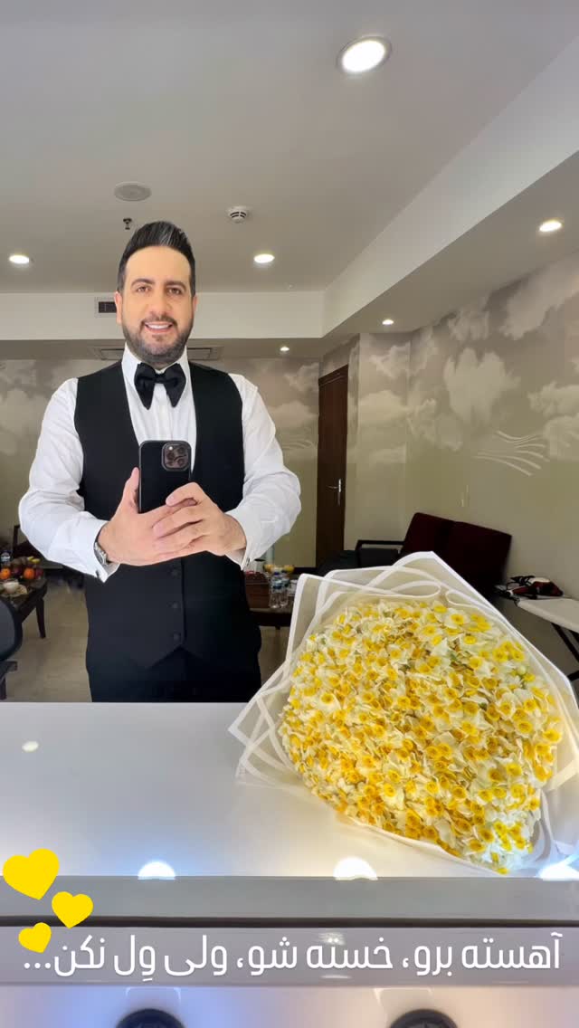  جدید ترین استوری اینستاگرام امید حاجیلی