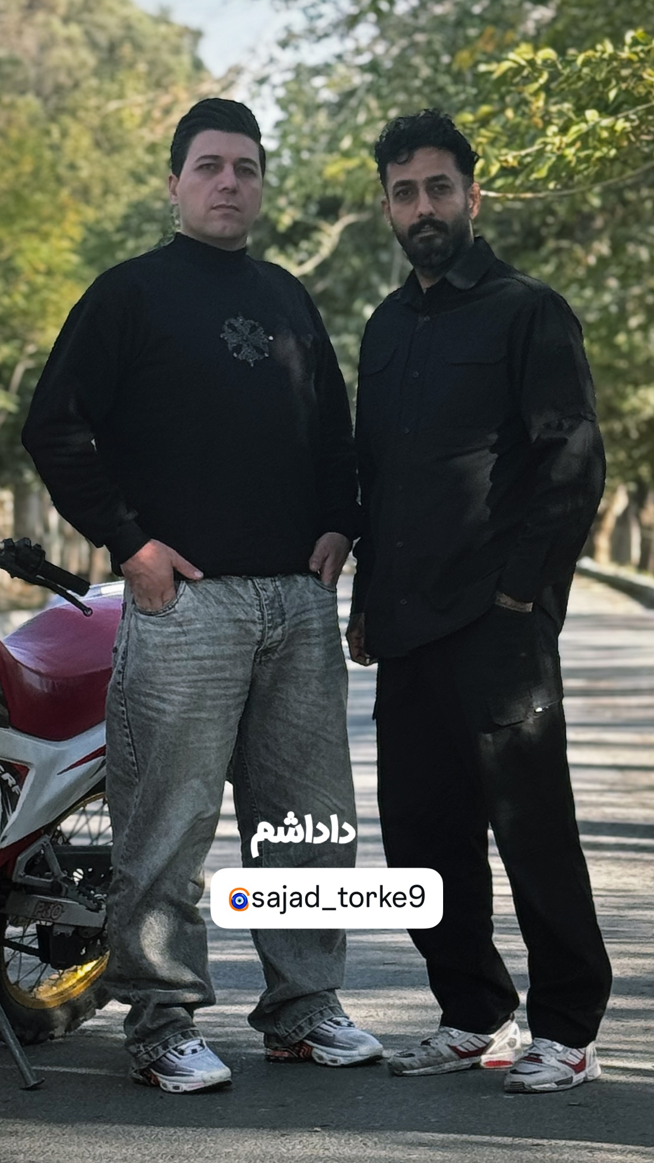  جدید ترین استوری اینستاگرام امید جانی