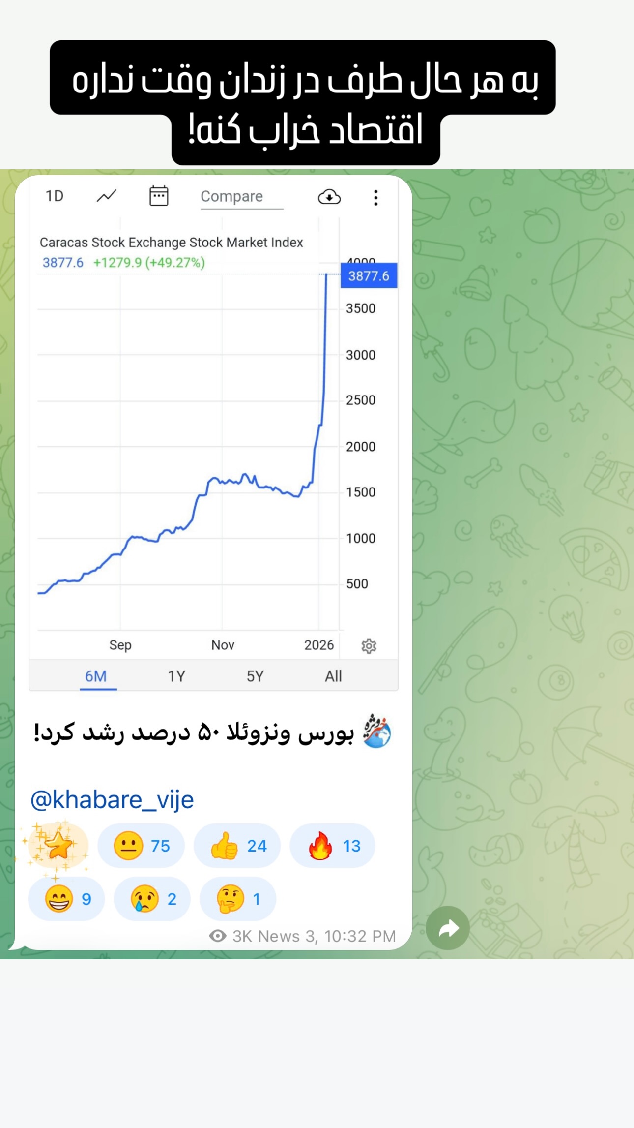  جدید ترین استوری اینستاگرام امید معلم